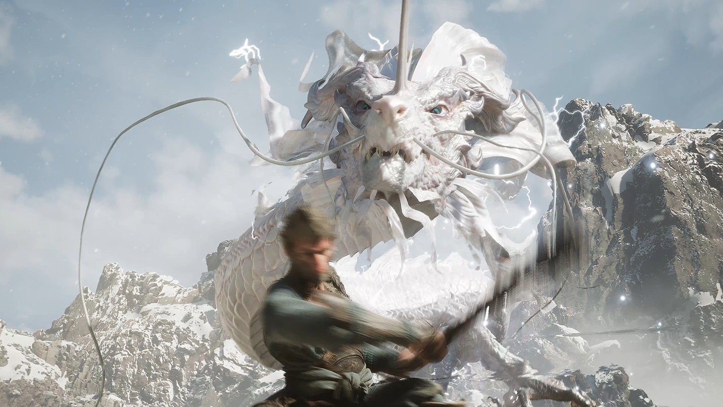 Image for Black Myth: Wukong's new trailer has an epic fight with a snowy dragon