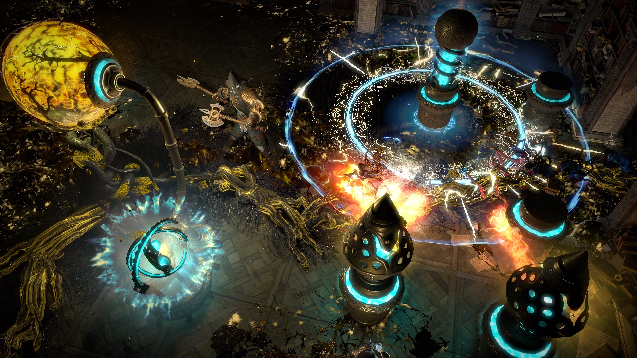 Image for Path Of Exile's latest expansion, Blight, creeps out