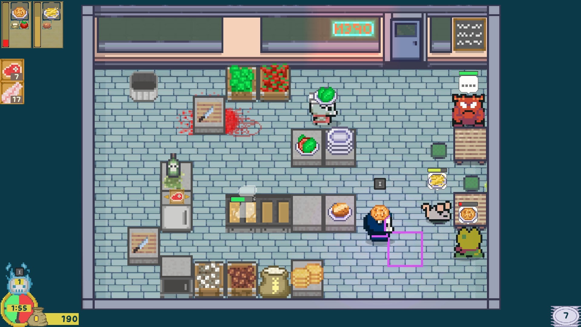 Image for Bone's Cafe is even more fun than killing customers usually is