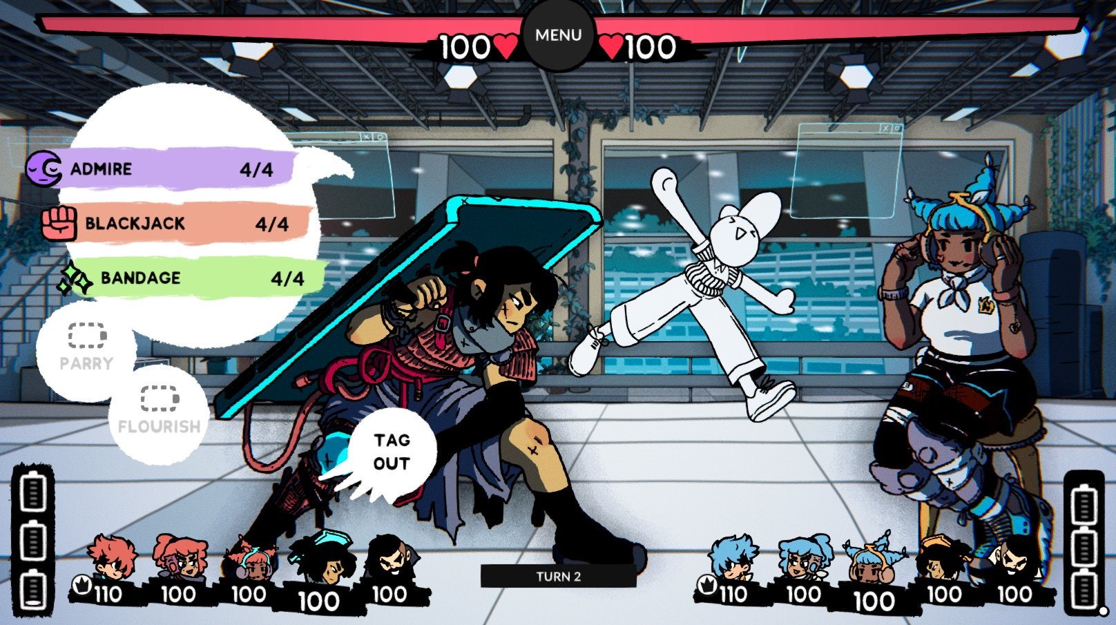 Image for Fashion-brawling RPG Bravery Network Online is out now