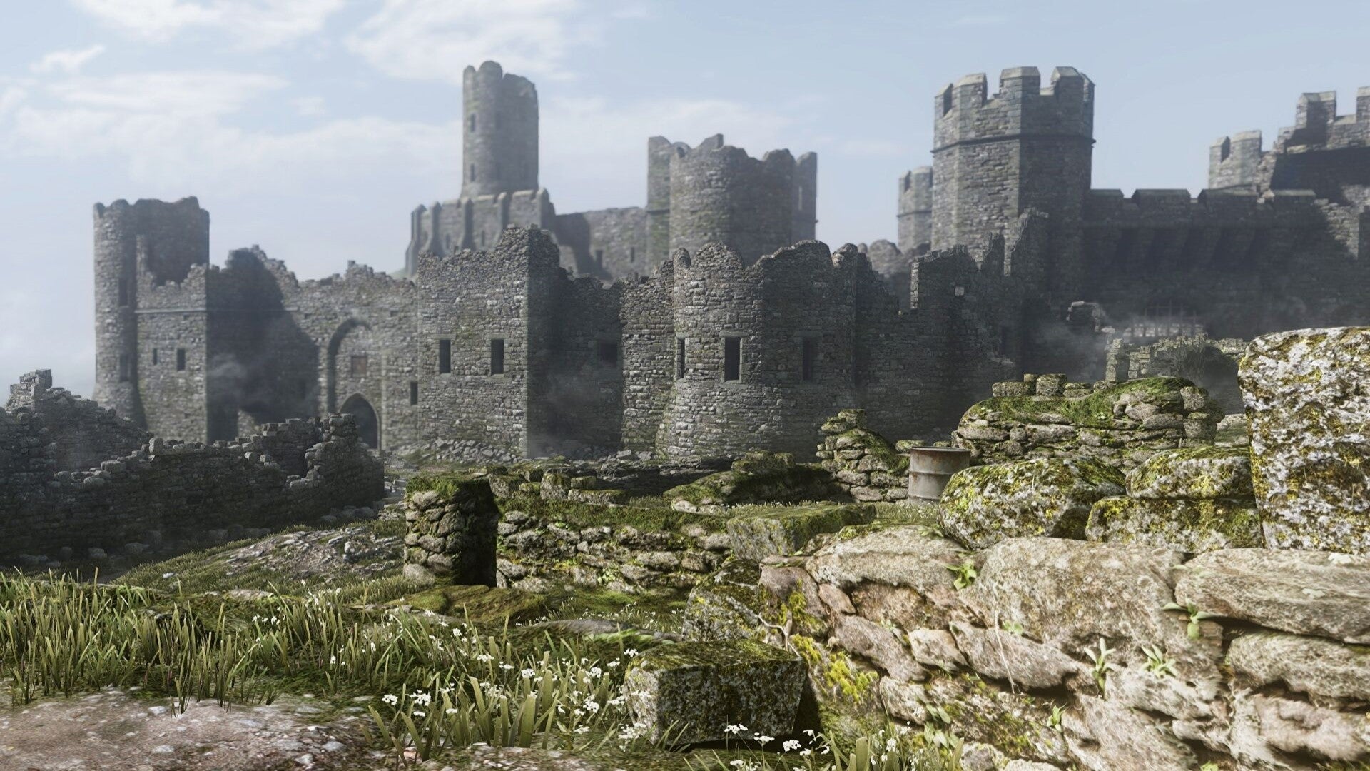 The Scottish castle of Stonehaven, a map from Call Of Duty: Ghosts
