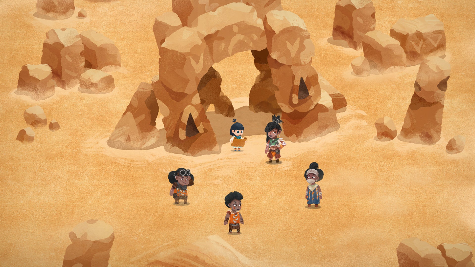 A desert screenshot of Carto