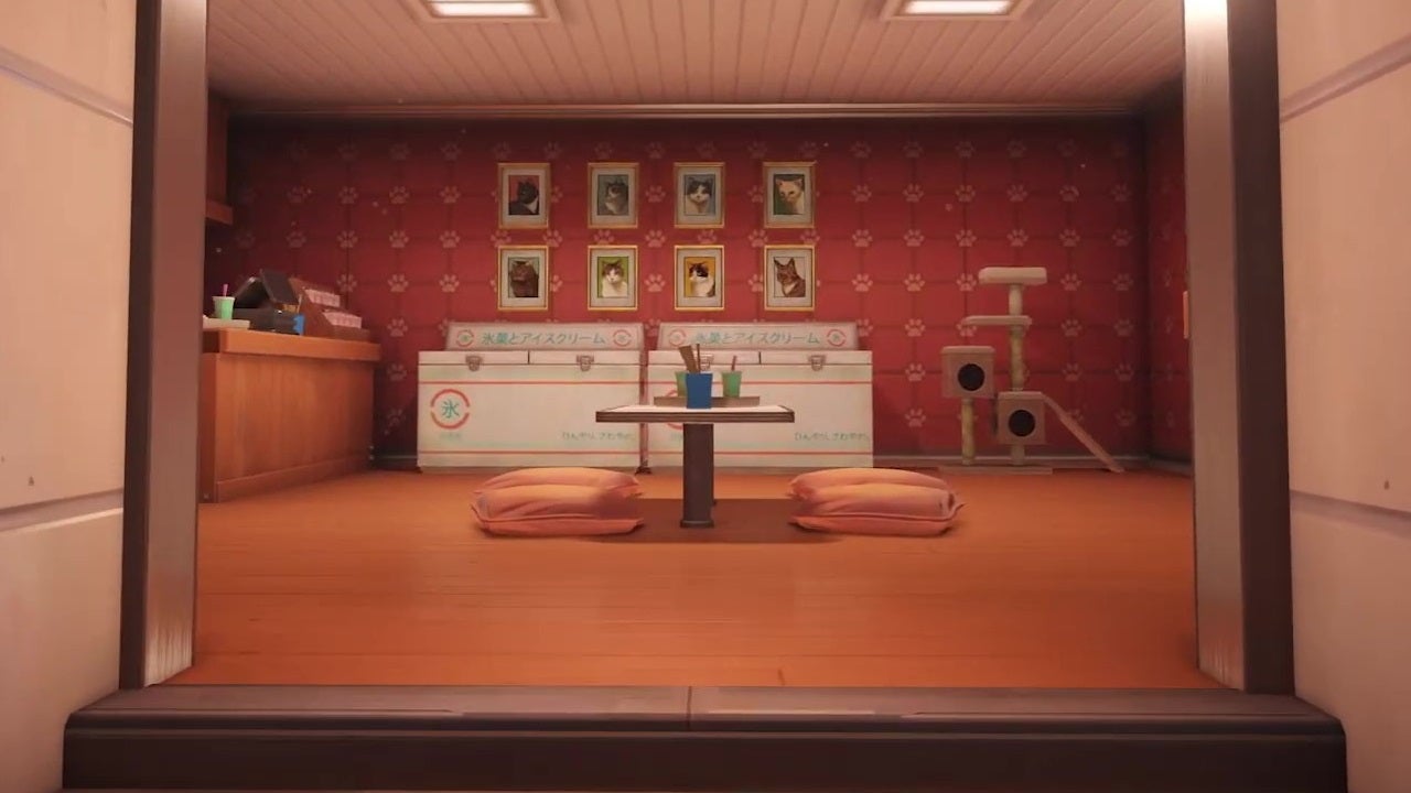 Image for Overwatch's next map has a cat cafe
