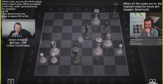 Image for Twitch Plays Chess Against A Grandmaster And Wins