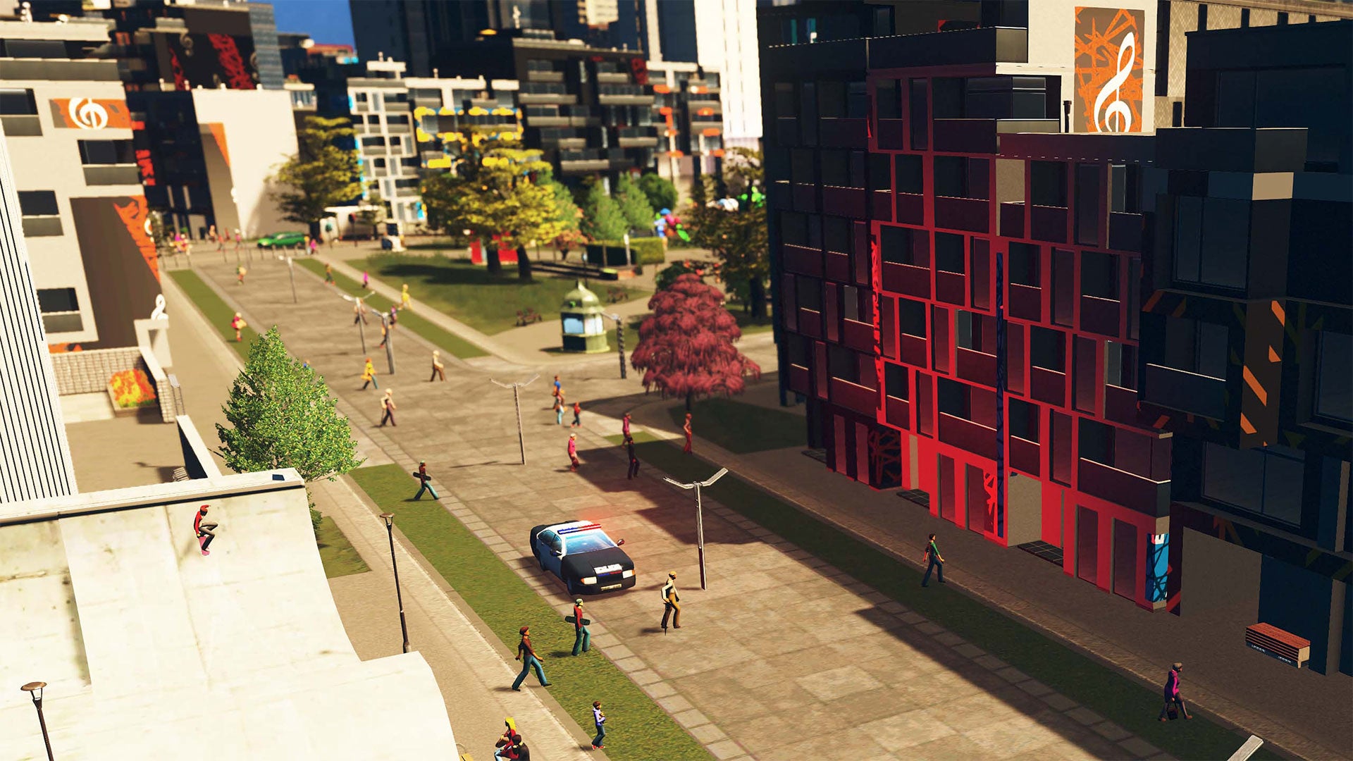 O próximo DLC de Cities: Skylines permitirá que você crie zonas de pedestres sem carros