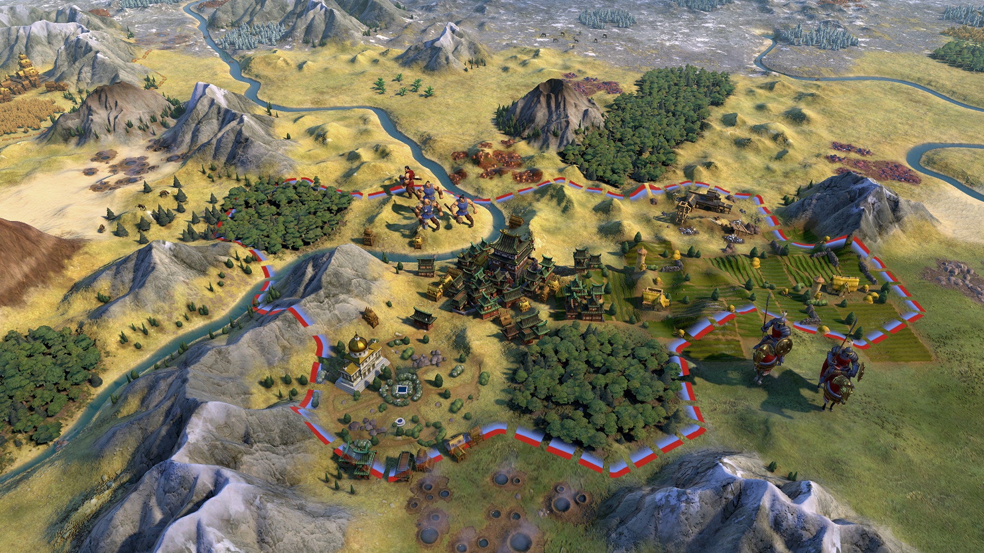 Image for Civilization 6 artist mods it to look more like Civ 5