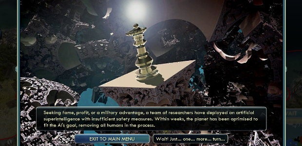 Image for The Centre For The Study Of Existential Risk have made a Civ V mod about apocalyptic AI