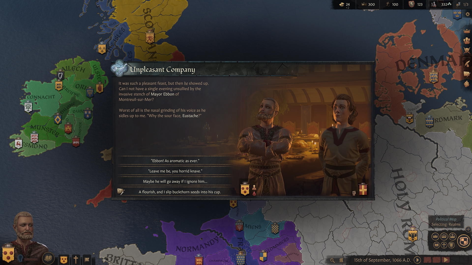 crusader kings 2 how to play as a count