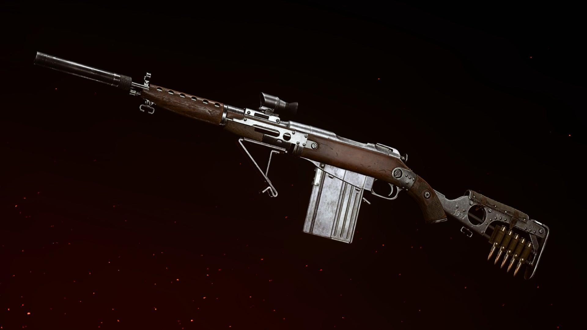 A render of the 3-Line Rifle in Call Of Duty: Vanguard.