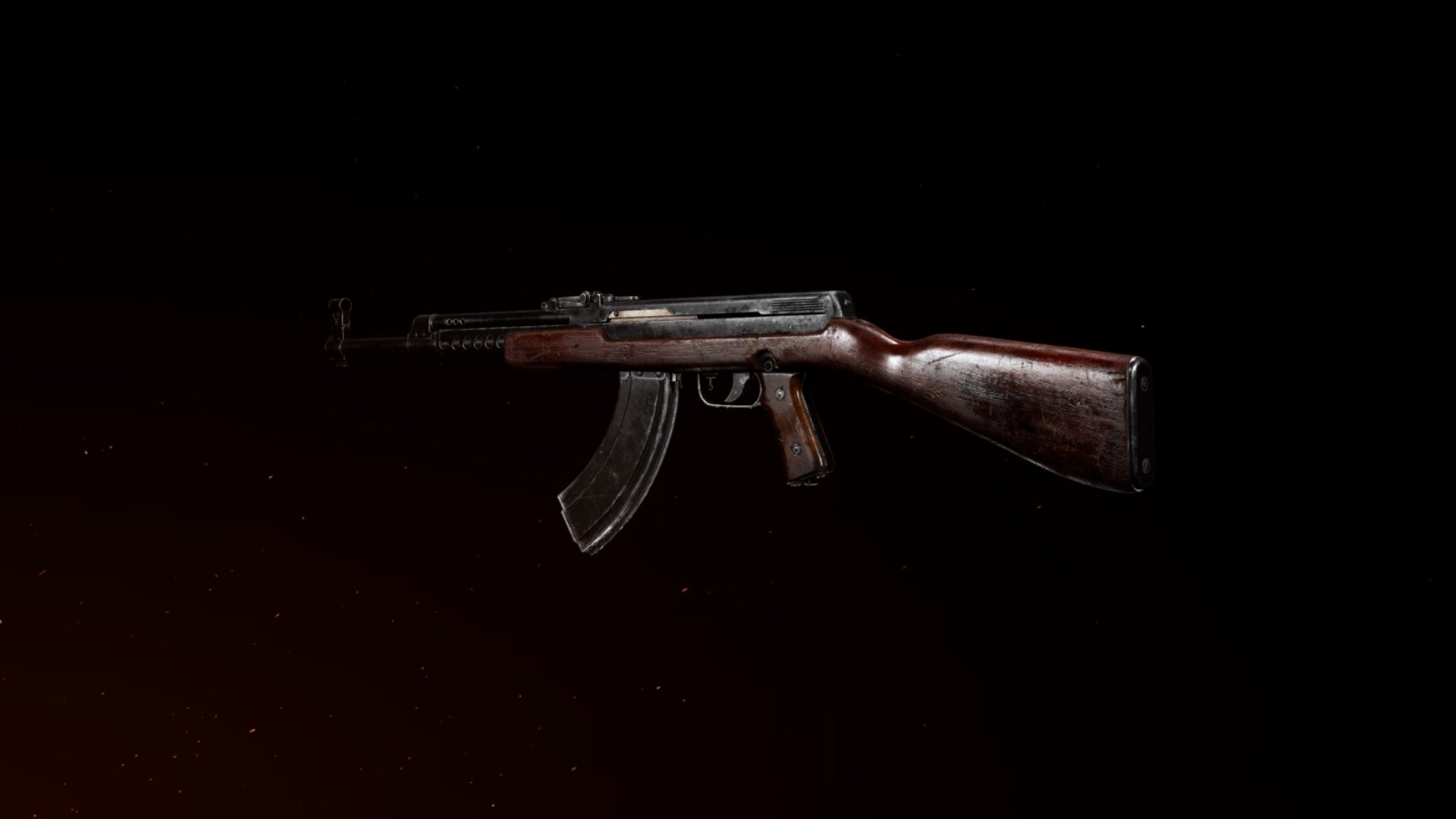 Render of an AS44 in the Call Of Duty: Vanguard gunsmith preview screen.