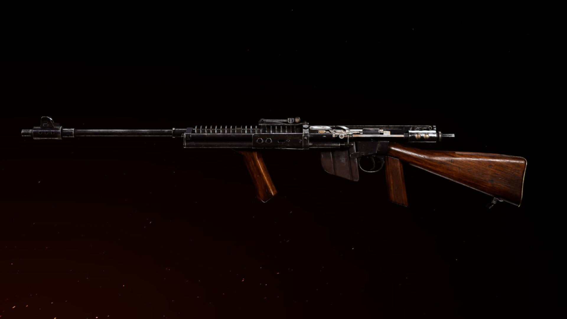 NZ-41 weapon preview against black background in Call Of Duty: Vanguard