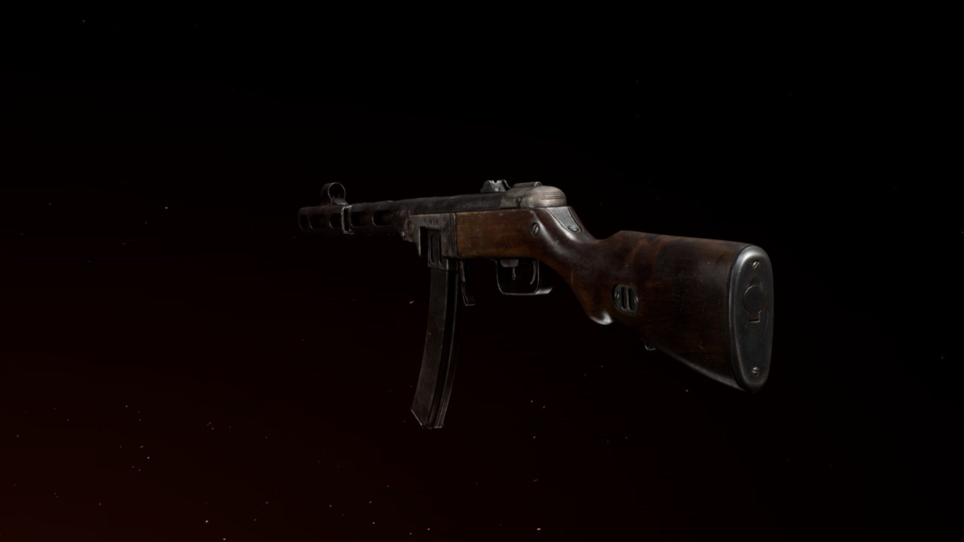 Render of a PPSH-41 in the Call Of Duty: Vanguard gunsmith preview.