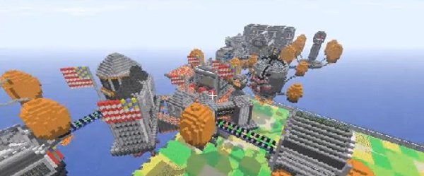 Image for Built A Tower To The Sky: Minecraft Columbia