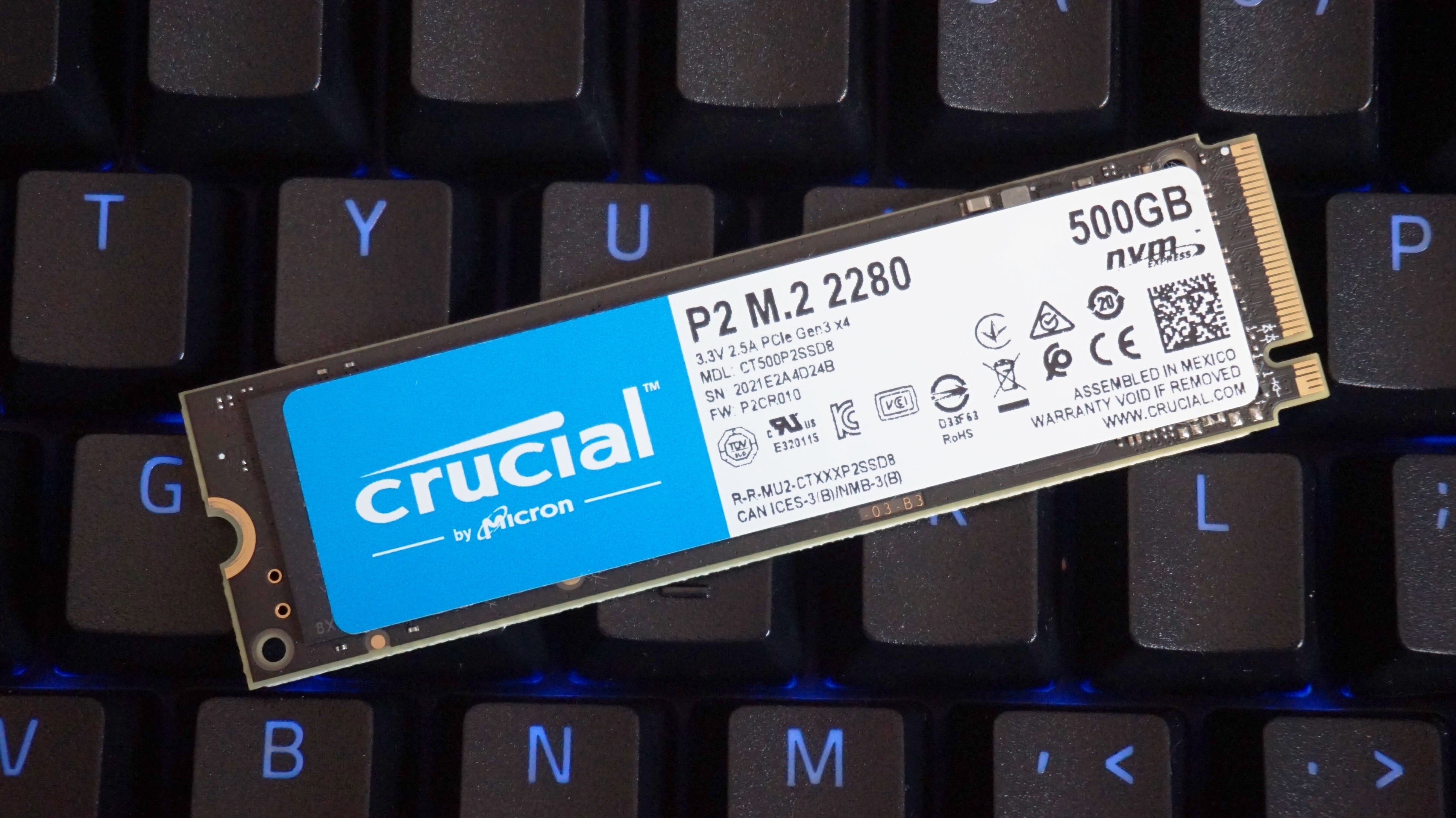 The Crucial P2 SSD