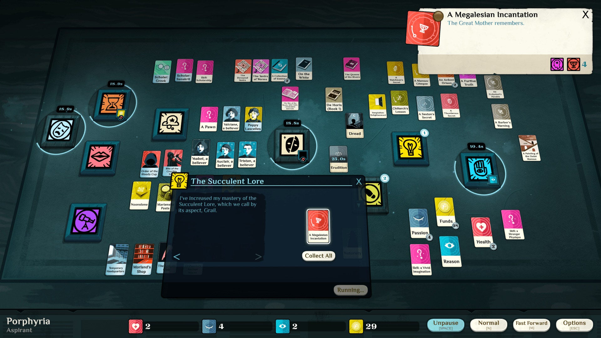 Image for Cultist Simulator summons New Game+ mode today