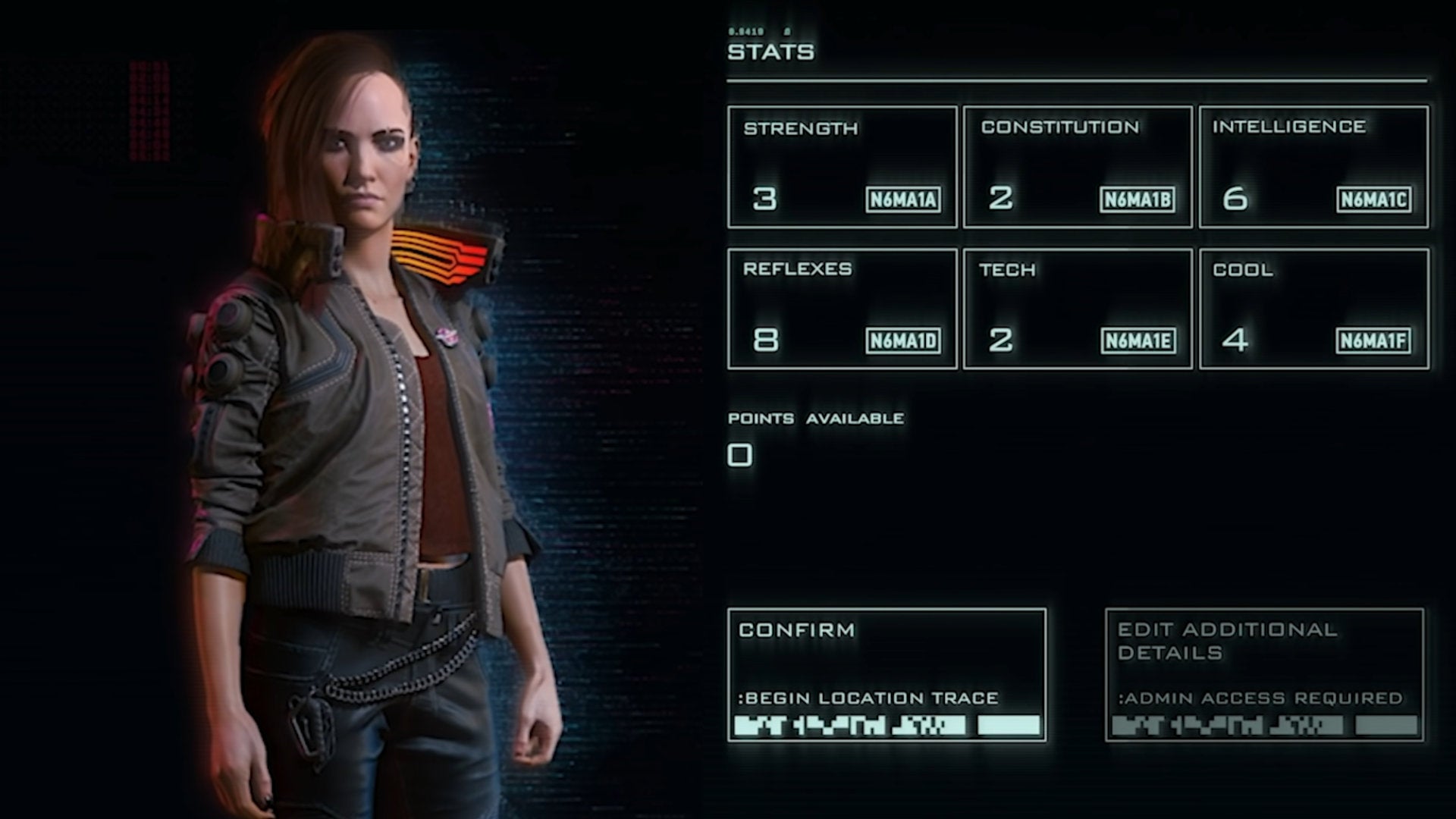 Image for Cyberpunk 2077 character creation: all customisation options and attributes revealed