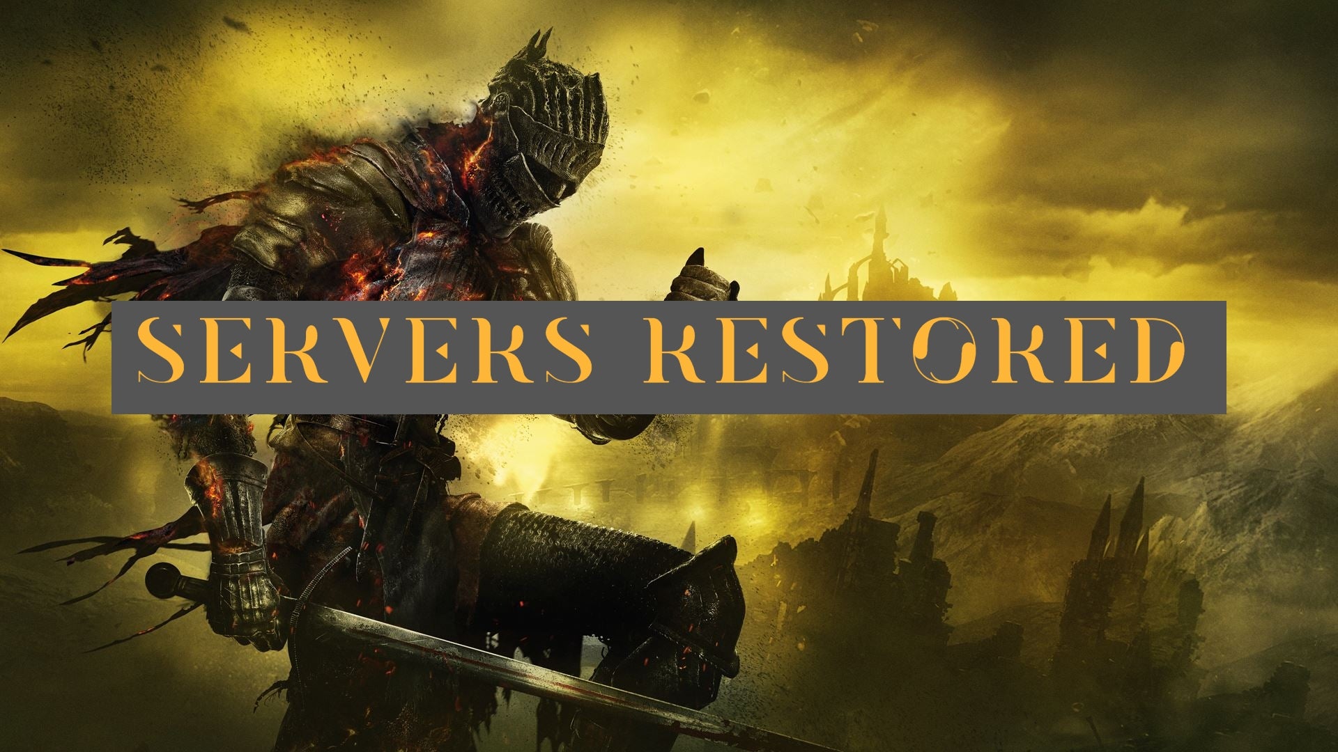 Dark Souls 3's PC servers have been restored seven months after they were disabled due to security risks.