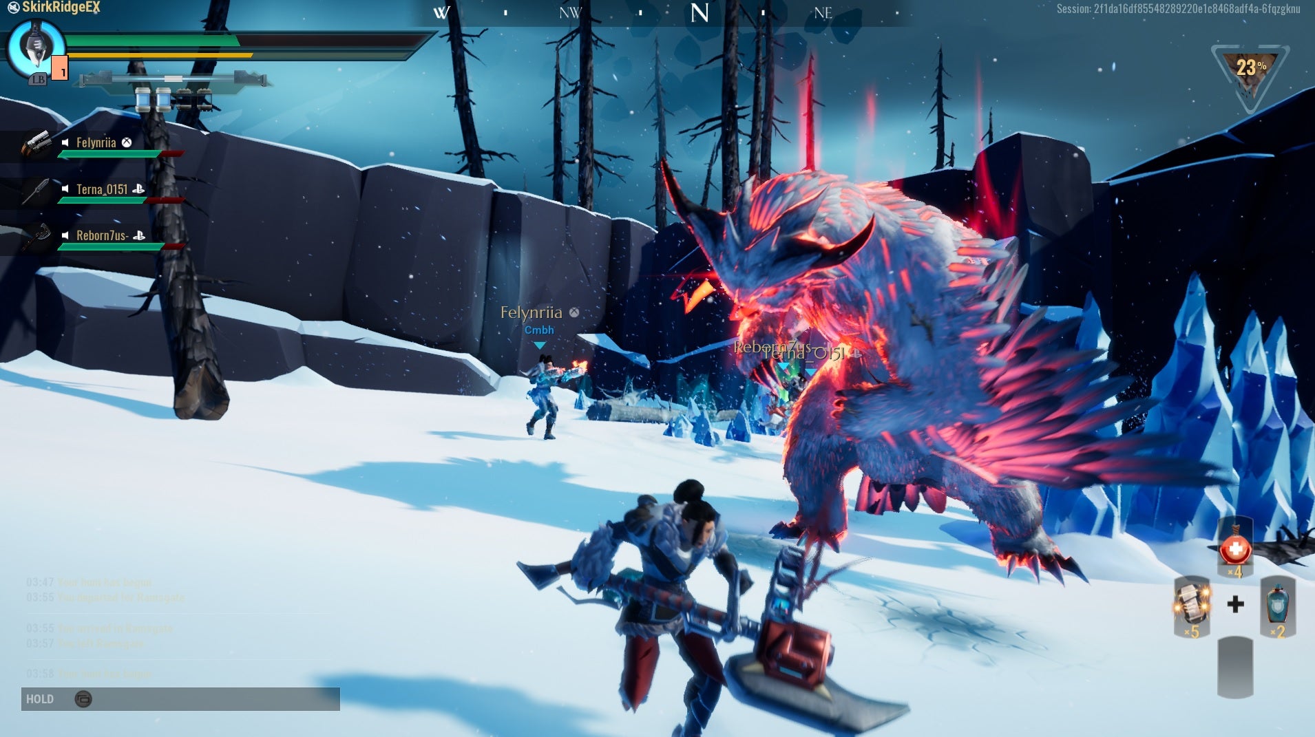 Image for Dauntless Skraev - how to kill it