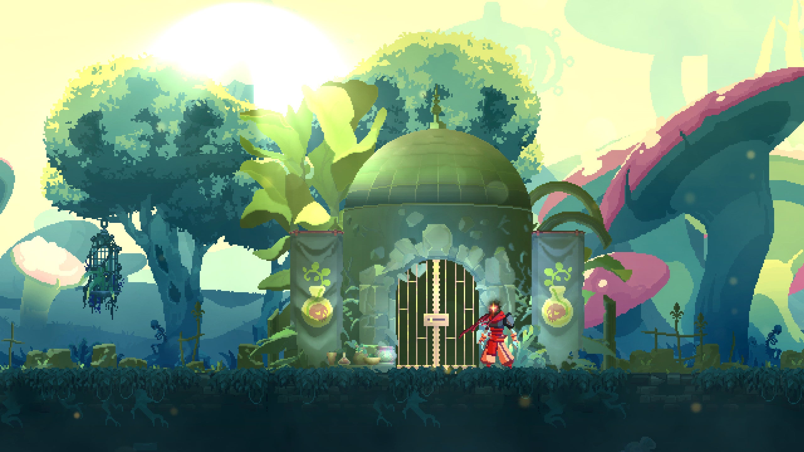 Image for Dead Cells visits a greenhouse today in its Bad Seed DLC
