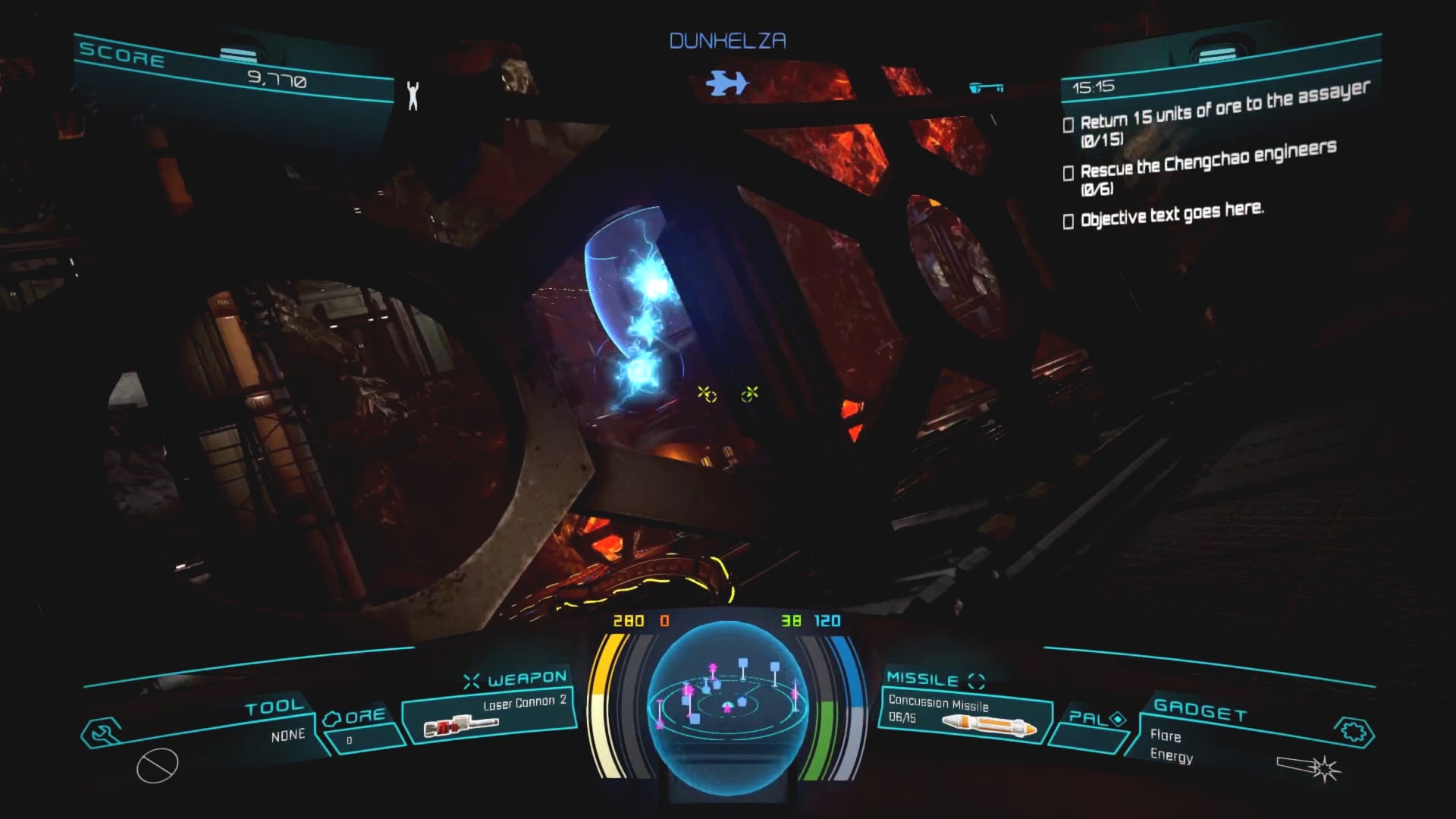 Descent game screenshot