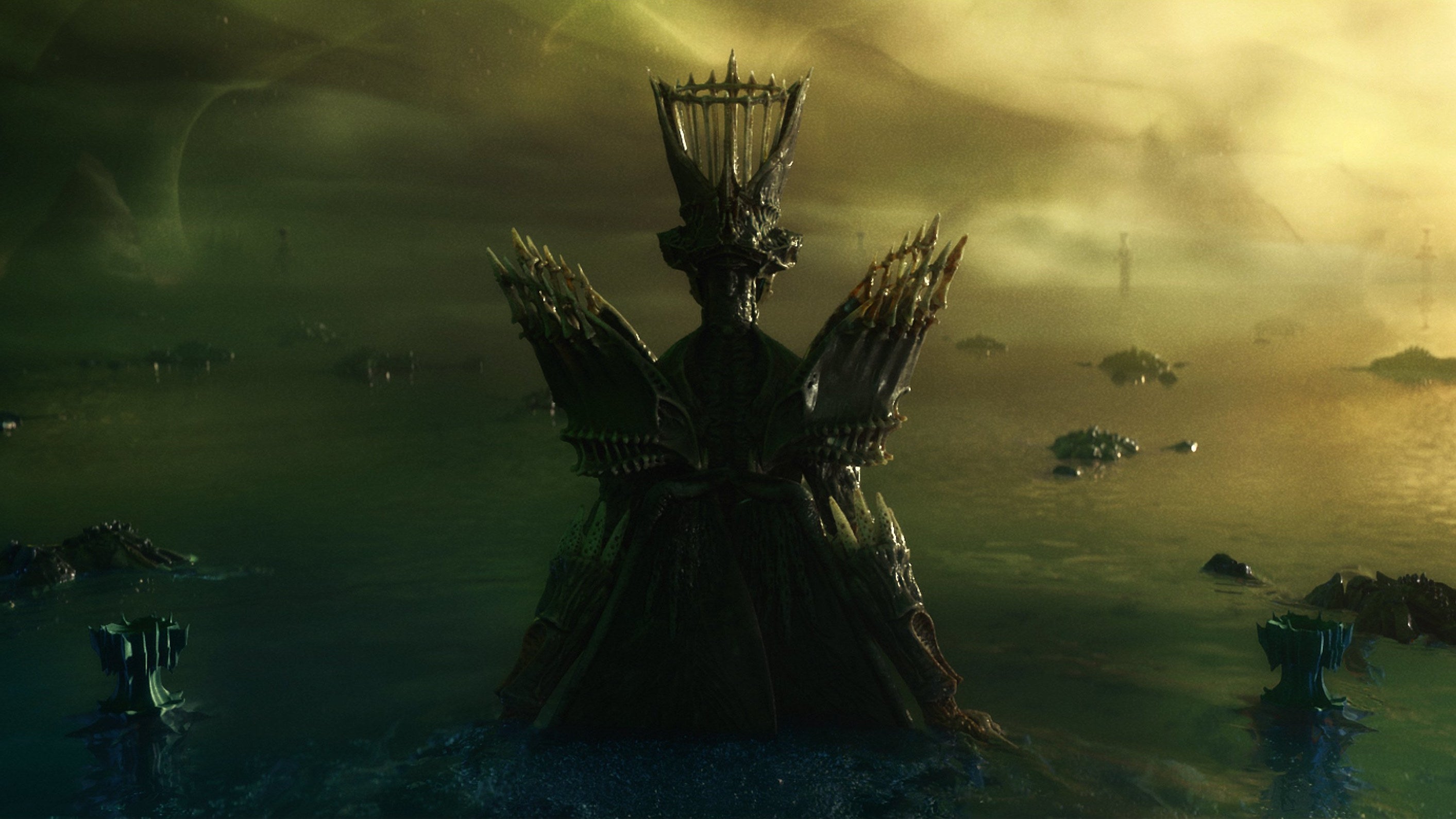 Savathûn in Destiny 2: The Witch Queen's teaser trailer.