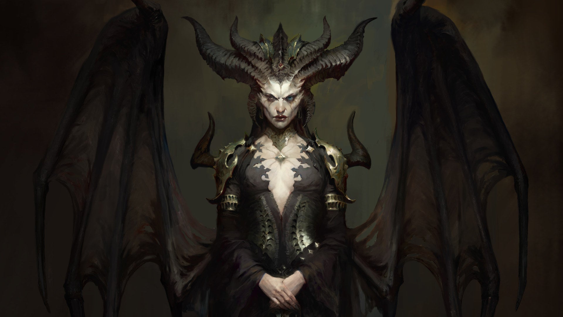 Diablo IV concept art of Lilith.