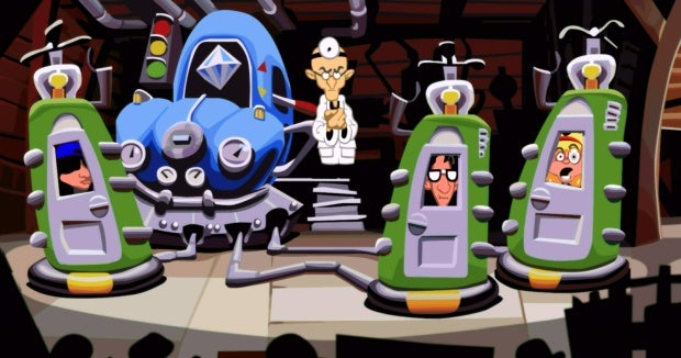 Image for First Day Of The Tentacle Remastered Screenshots Appear - Compare And Contrast