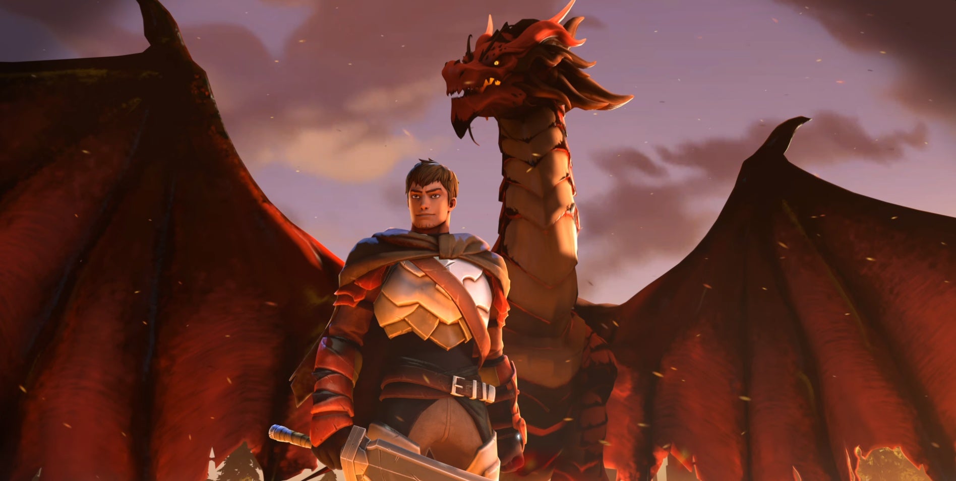 A screenshot of Davion, the Dragon Knight, added to Dota 2.