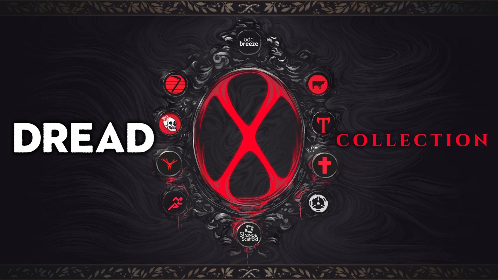 The Steam banner for the original Dread X Collection, featuring developer logos.
