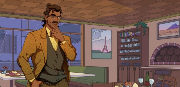 Image for Dad dating sim Dream Daddy is out now