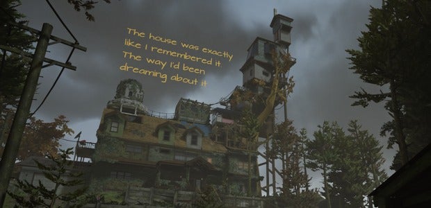 Image for How What Remains Of Edith Finch guides players with words