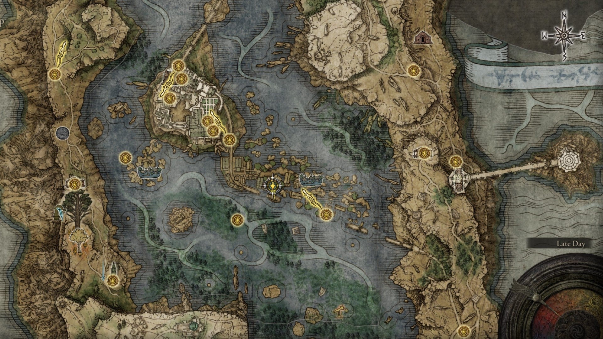 Elden Ring Golden Rune Academy Gate Town Расположение на карте