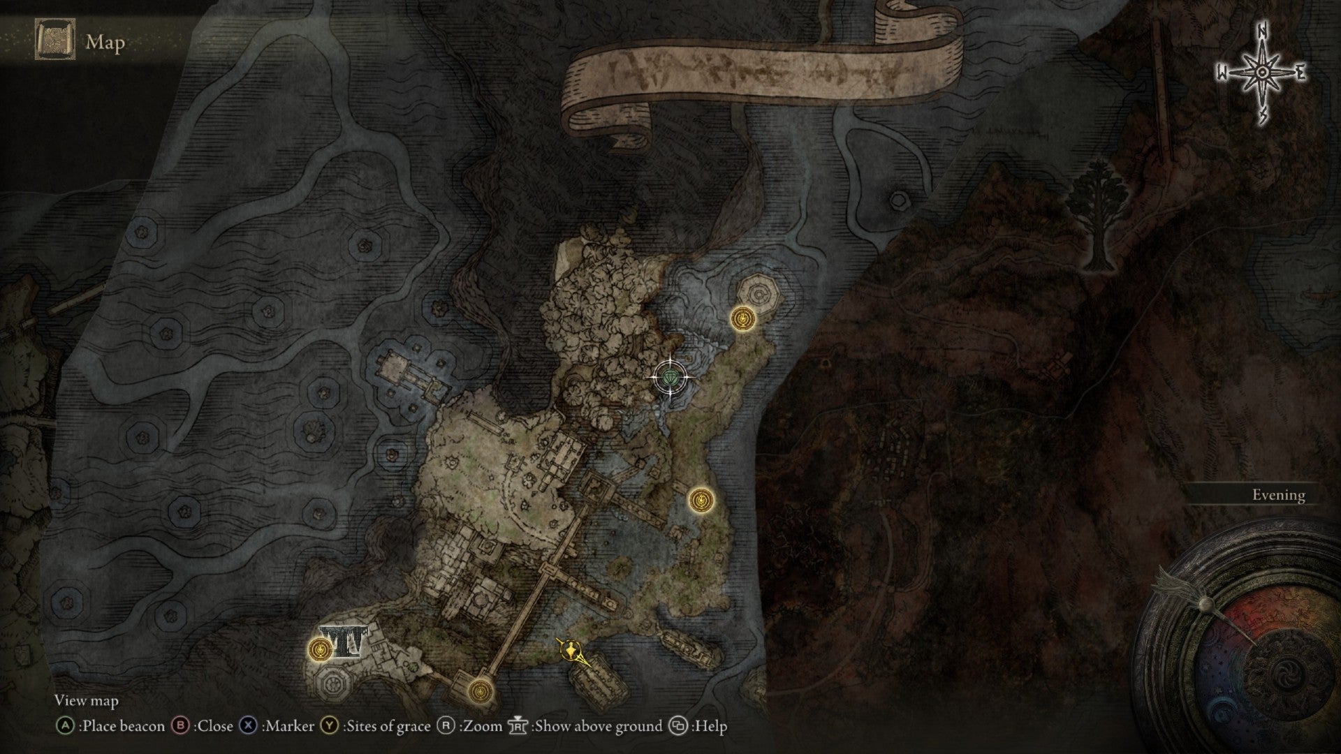 Elden Ring Nokron, the Eternal City, Golden Seed map location
