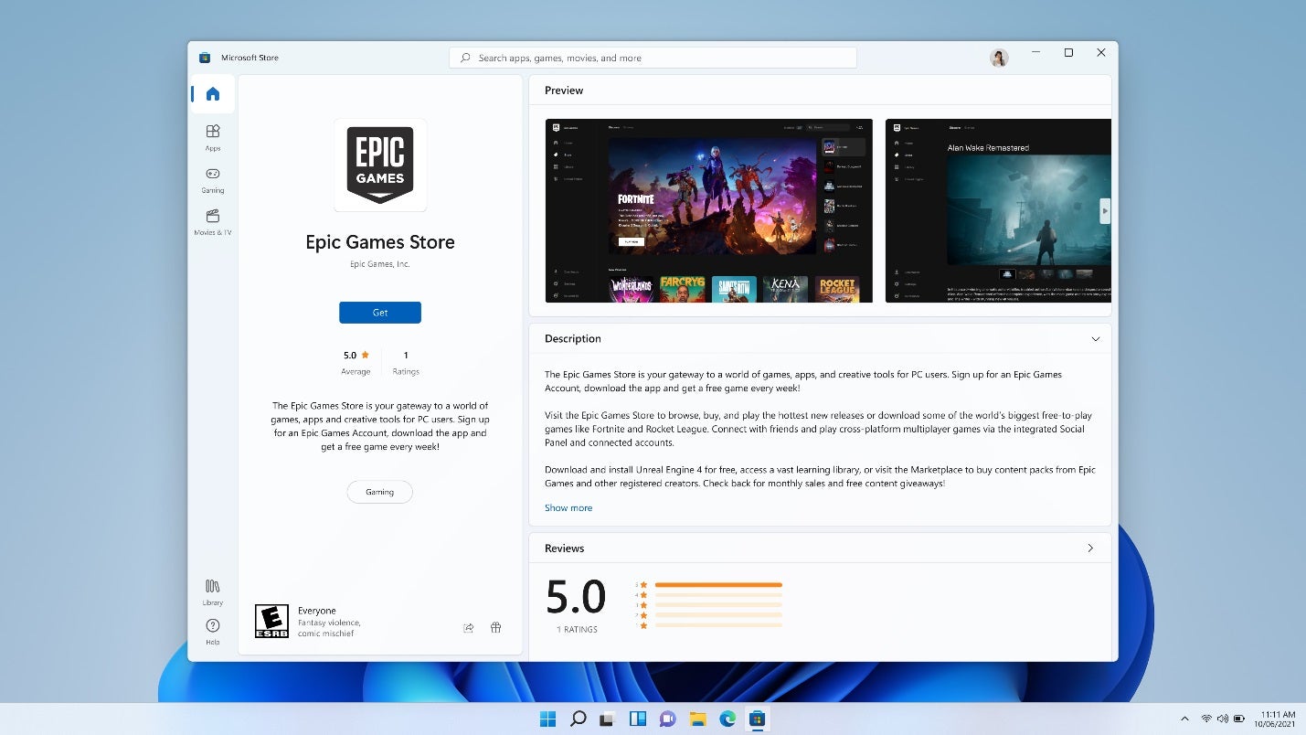The Epic Games Store is coming to the Microsoft Store, for some reason thumbnail