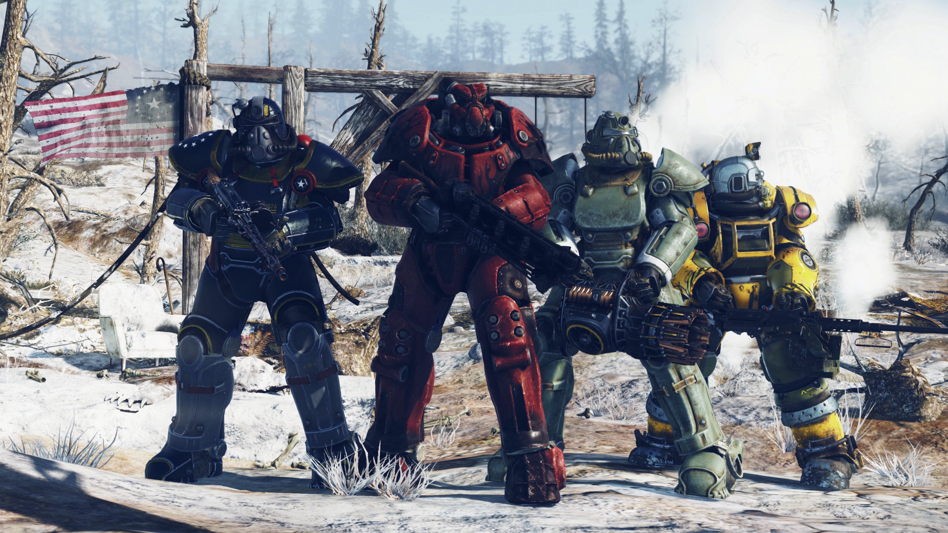 Fallout 76 Power Armor Locations Where To Find Power Armor Rock Paper Shotgun