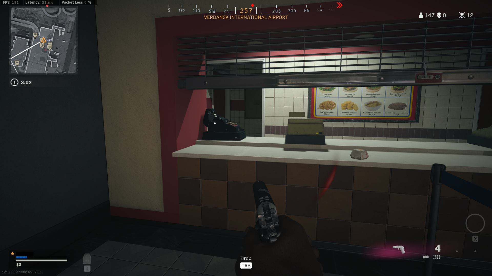 The Fast Food intel location in Warzone Secrets of the Pacific