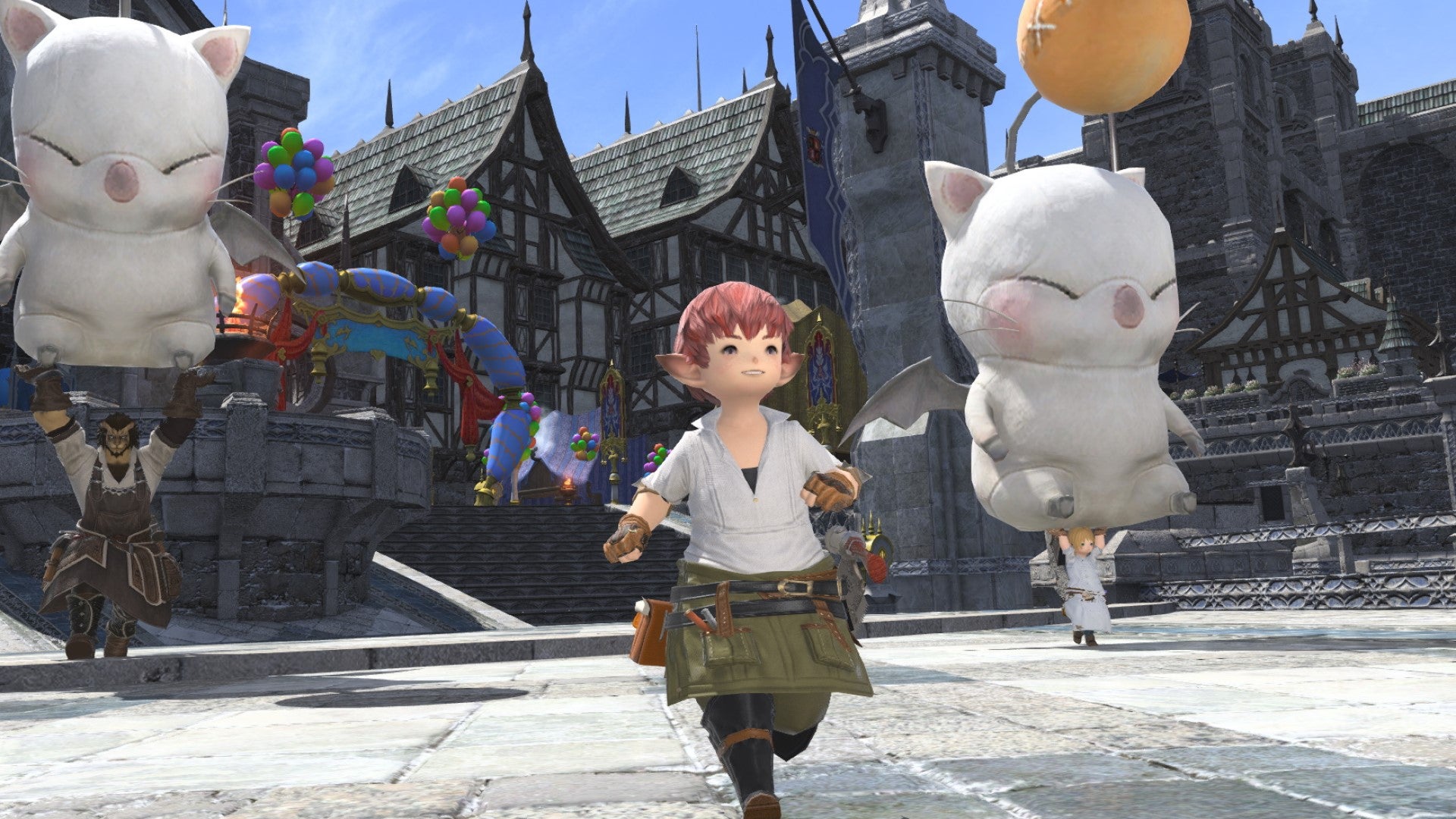 The running animations in Final Fantasy XIV are my everything - Rock Paper Shotgun