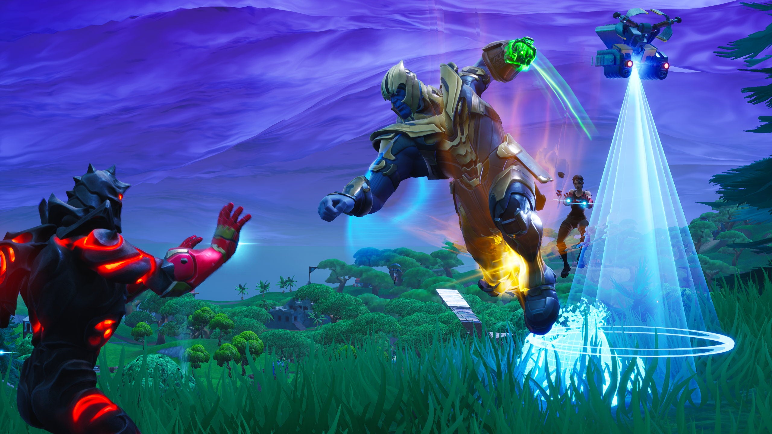 Image for Avengers: Endgame smashes into Fortnite with new event