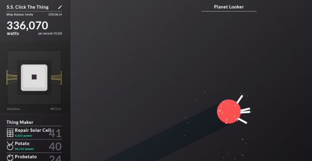 Image for Spaceplan Is Cookie Clicker Launched Into Orbit