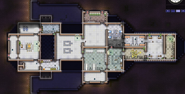 workshop prison architect layout