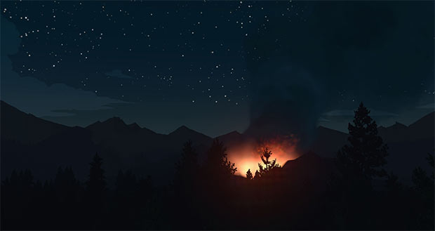 firewatch game based off of which forest