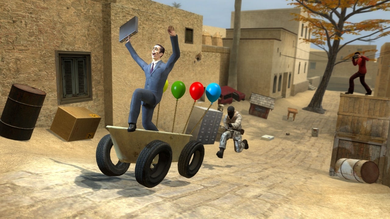 Players frolic in Garry's Mod.