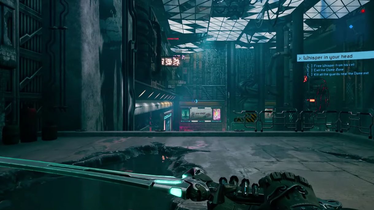 Image for We tried Ghostrunner and were deemed ‘average’ at its cyberpunk parkour slicing