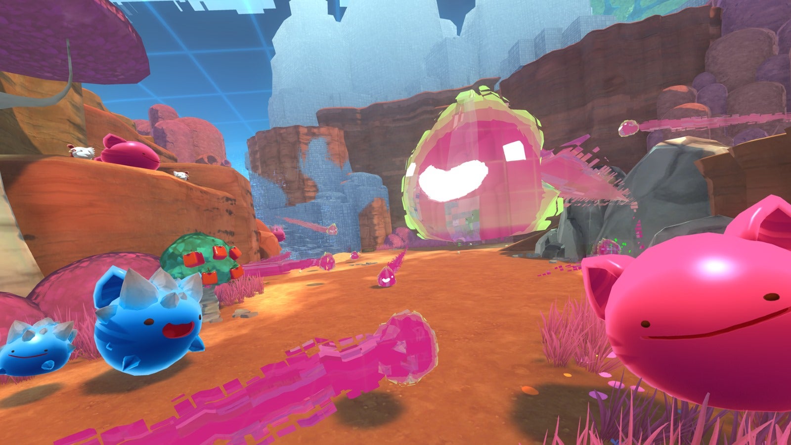 Slime Rancher expands for free into the jiggly glitch dimension.