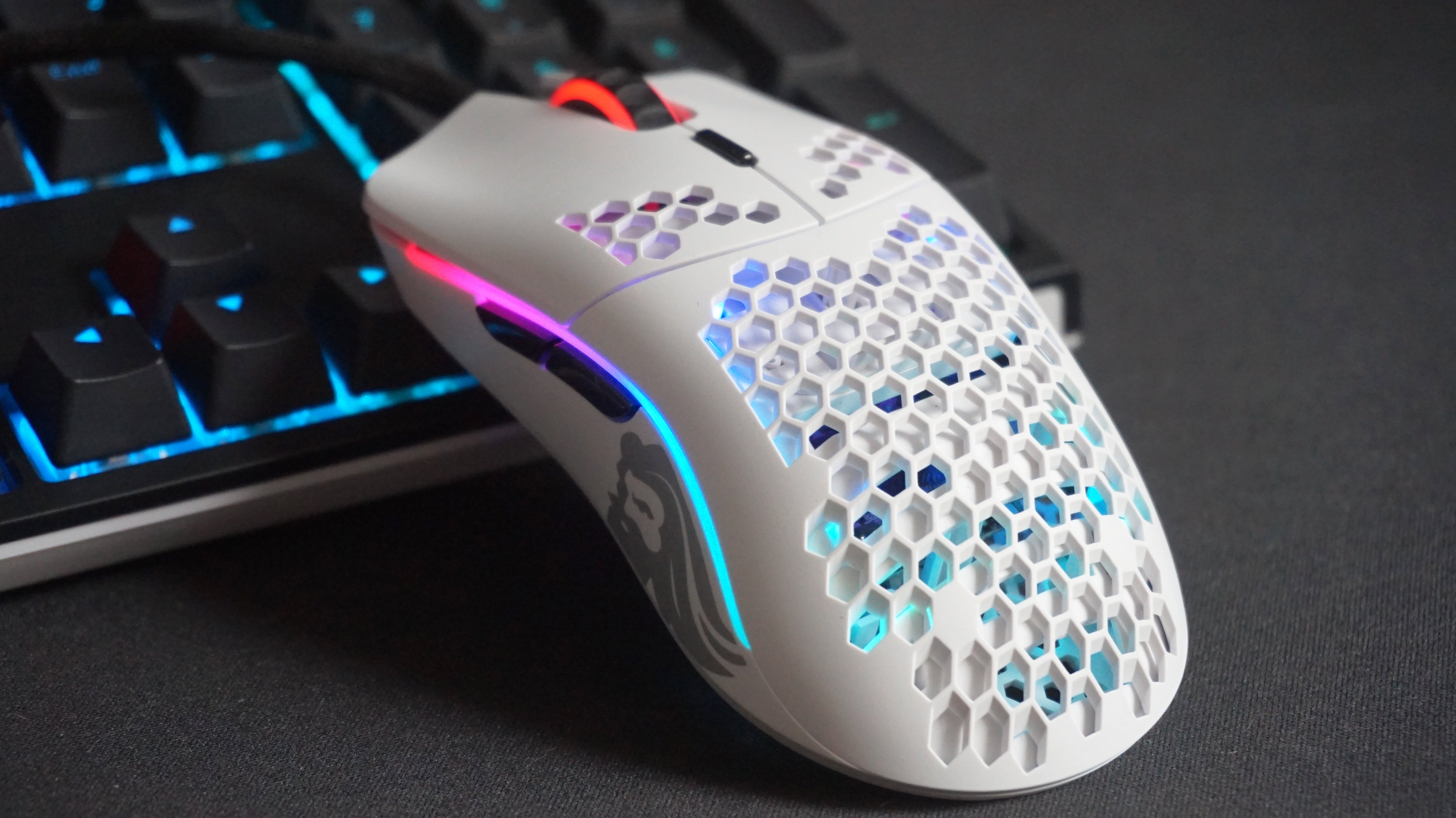 Image for Holey moley, Glorious' Model O- mouse is an absolute beaut