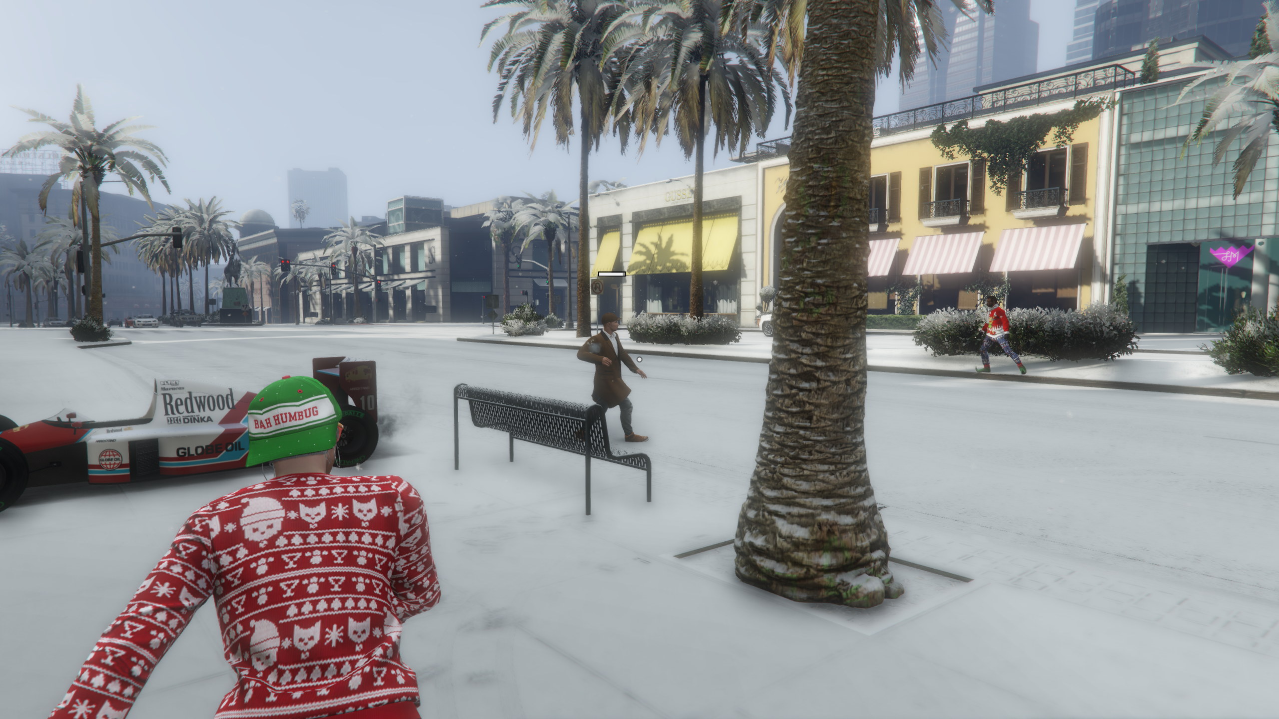 snow in gta v