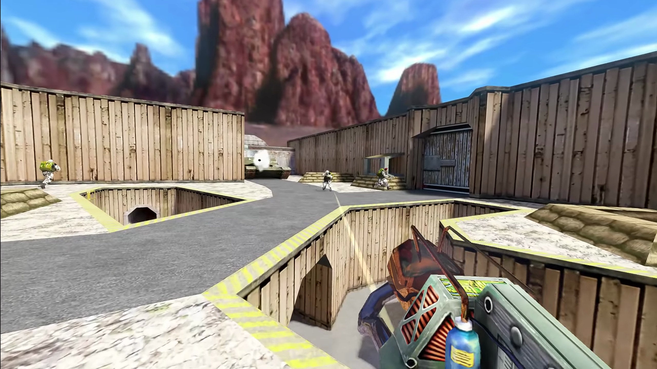 Half-Life looks good with in this mod Rock Paper Shotgun