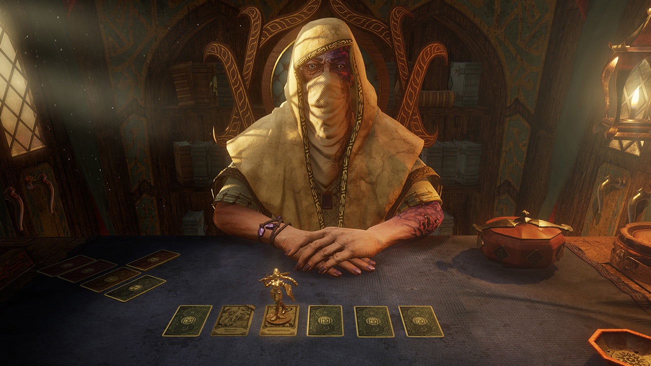 The Dealer in a Hand Of Fate 2 screenshot.