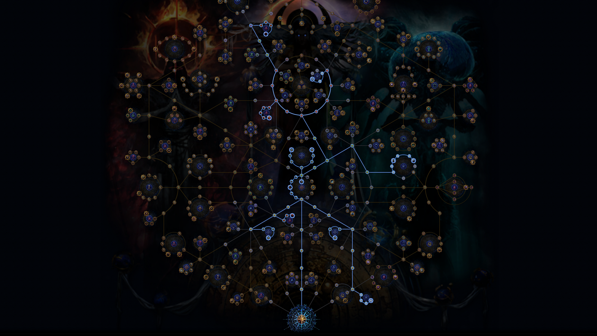 A Heist and Expedition passive tree
