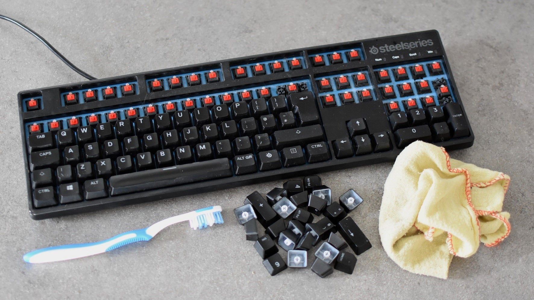 How To Clean Your Mechanical Keyboard | Rock Paper Shotgun